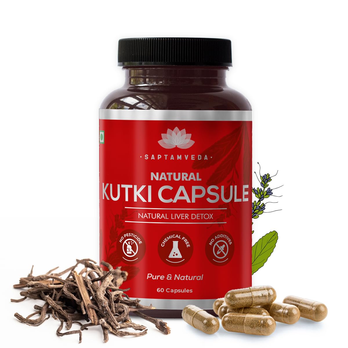 Saptamveda Organic Kutki Capsules