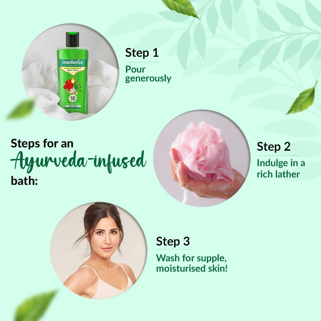 Medimix Ayurvedic 18 Herbs Body Wash With Natural Oils