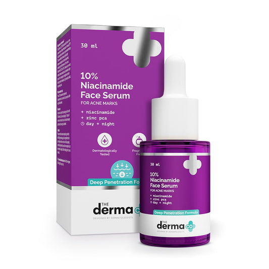 The Derma Co 10% Niacinamide Face Serum For Acne Marks & Acne Prone Skin