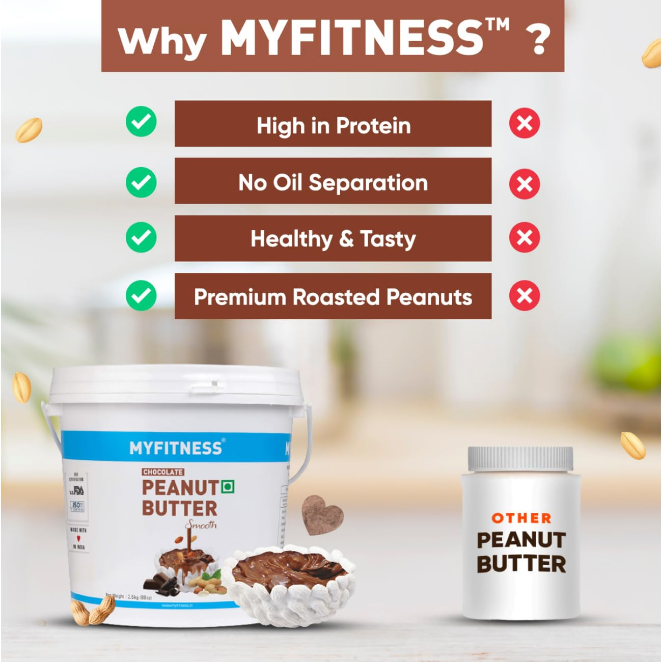 Myfitness Chocolate Peanut Butter (Crunchy)