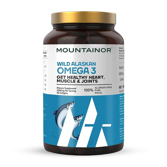 Mountainor Wild Alaska Omega-3 Soflgels
