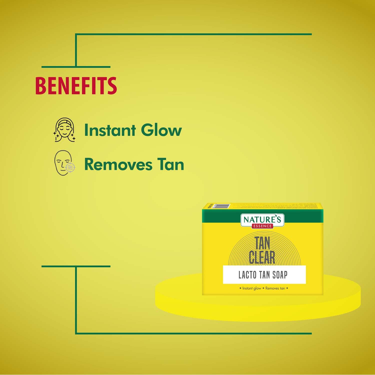 Nature's Essence Caressence Lacto Tan Removal Bathing Soap