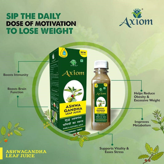Buy Axiom Jeevan Ras Ashwagandha Leaf Juice from DrMediCart, Ship from India to USA