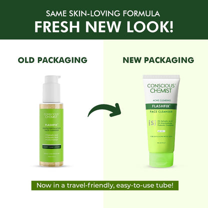 Conscious Chemist Flashfix Gentle Exfoliating Face Cleanser