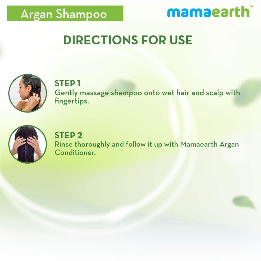 Mamaearth Argan Shampoo & Conditioner Combo - Limited Time Offer