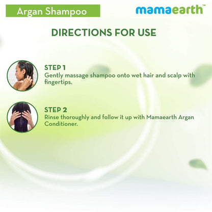 Mamaearth Argan Shampoo & Conditioner Combo - Limited Time Offer