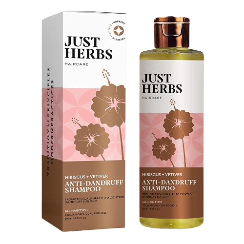 Just Herbs Ayurvedic Dandruff Control Soya Protein Shampoo