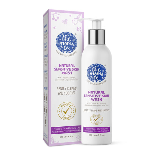 Buy The Moms Co Natural Sensitive Skin Wash from DrMediCart, Ship from India to USA