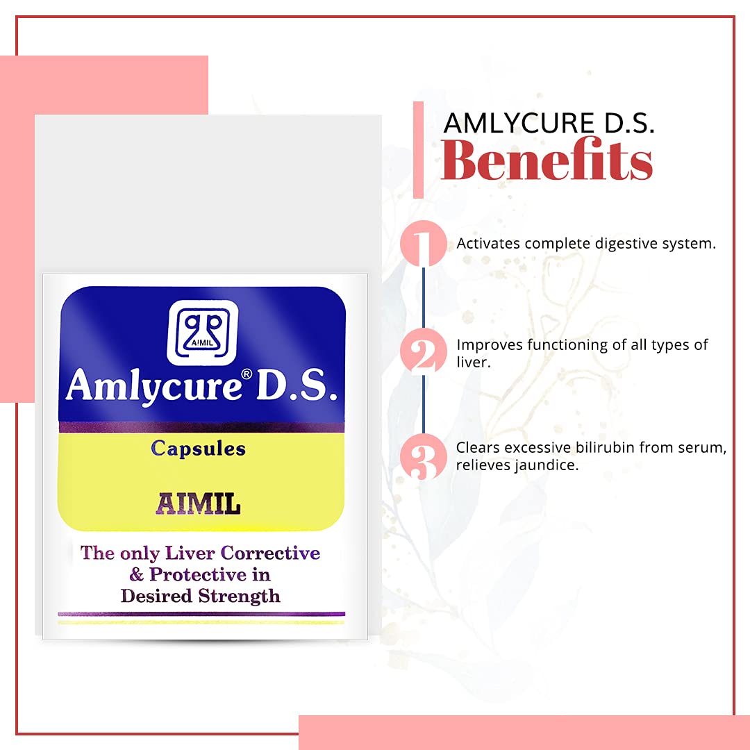 Aimil Ayurvedic Amlycure DS Capsules