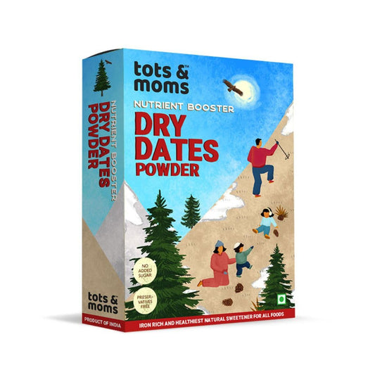 Tots and Moms Organic Dry Dates Powder