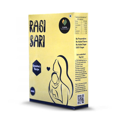 Vijaya Traditional Recipes Ragi Sari - Drmedicart