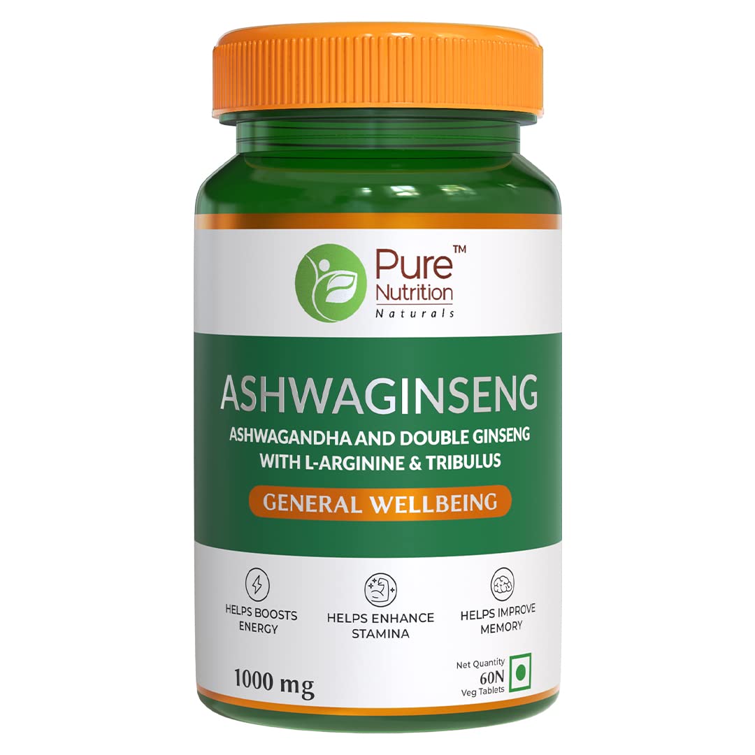 Pure Nutrition Ashwaginseng Veg Tablets