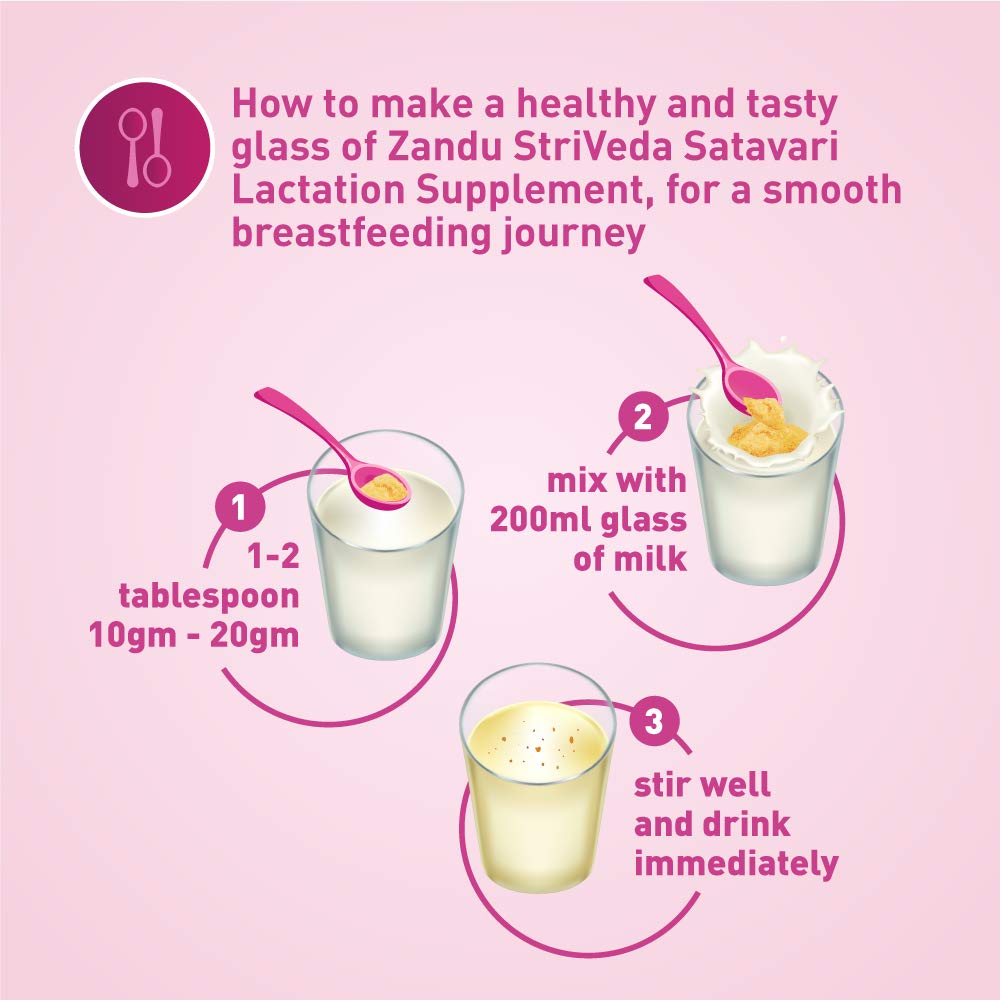 Zandu StriVeda Satavari Lactation Supplement - Drmedicart