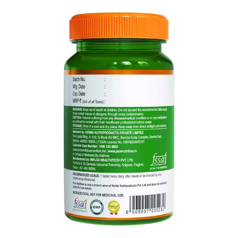 Pure Nutrition Vegan Glucosamine with MSM Veg Tablets