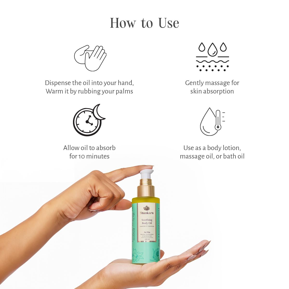 Shankara by Sri Sri Tattva Soothing Body Oil