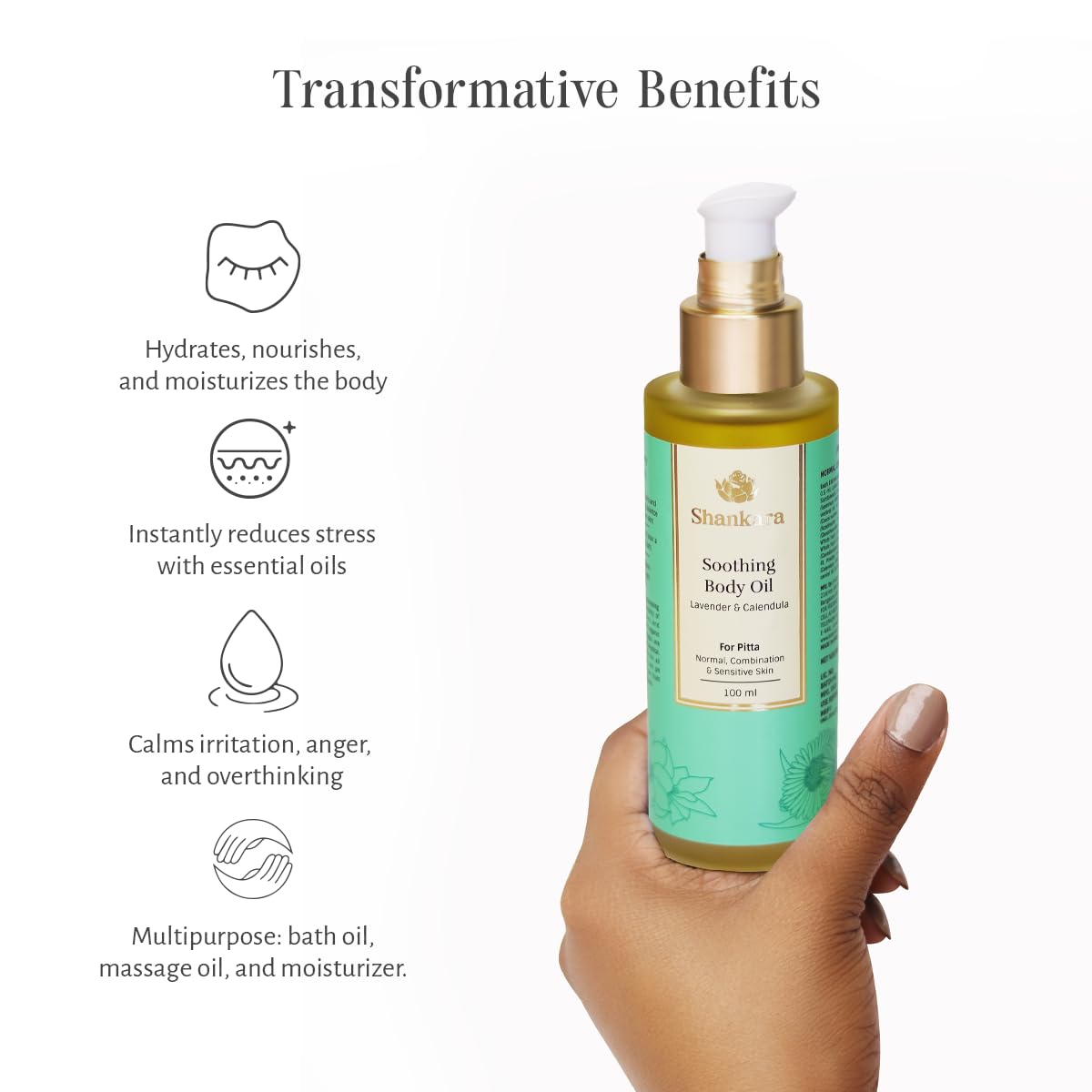 Shankara by Sri Sri Tattva Soothing Body Oil