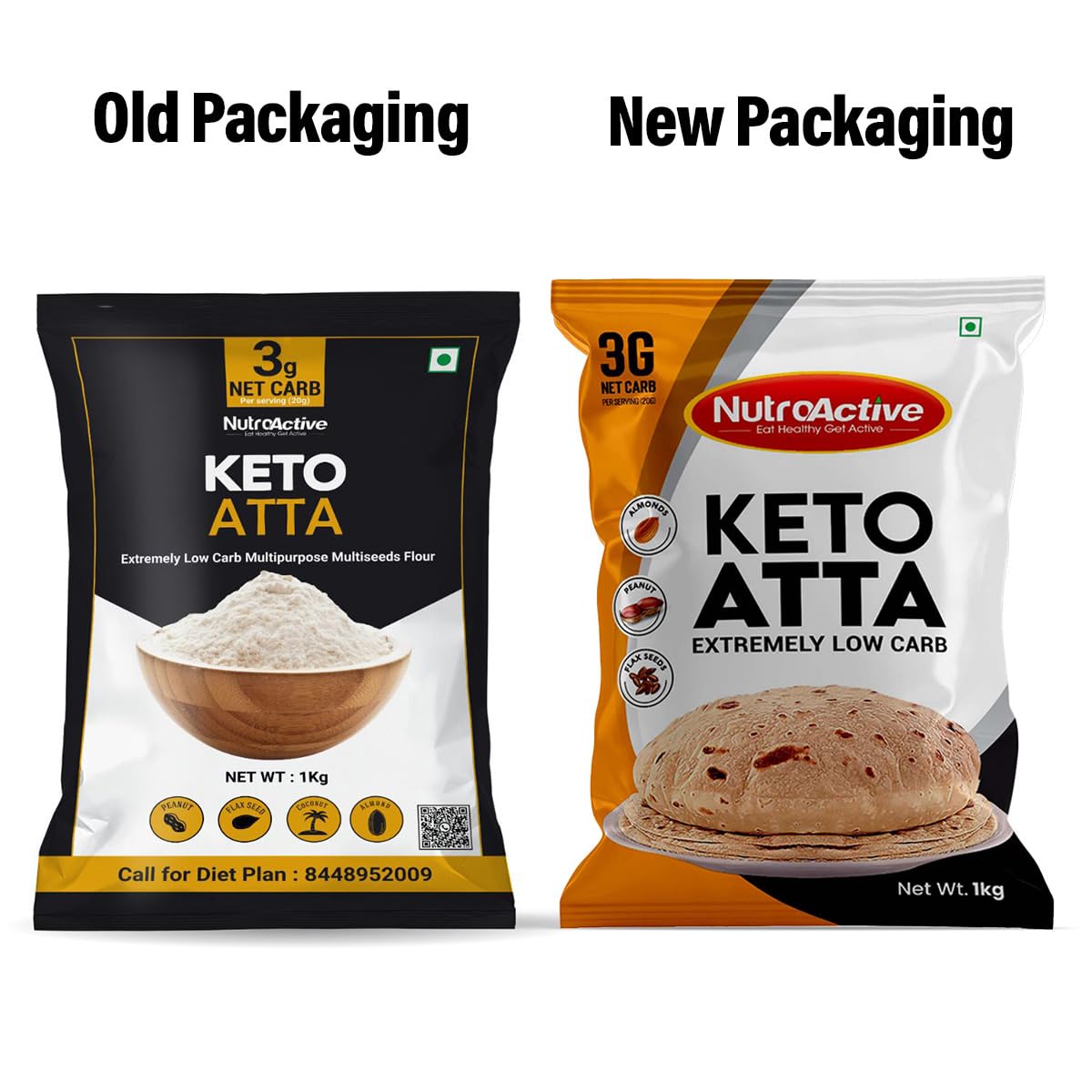 NutroActive Keto Atta
