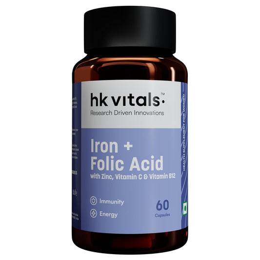 HK Vitals Iron and Folic Acid Capsules