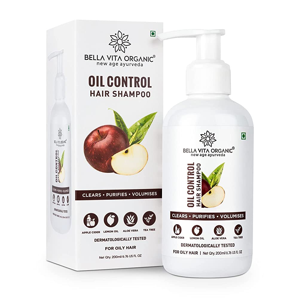 Buy Bella Vita Organic Oil Control Shampoo from DrMediCart, Ship from India to USA