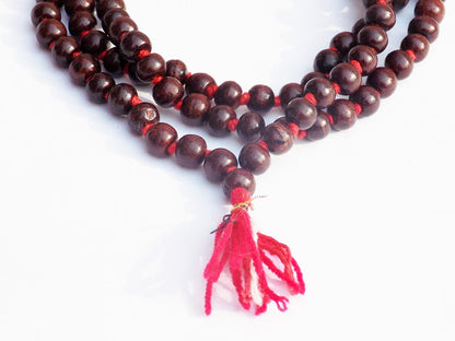 Kannssky Rosewood Mala Beads