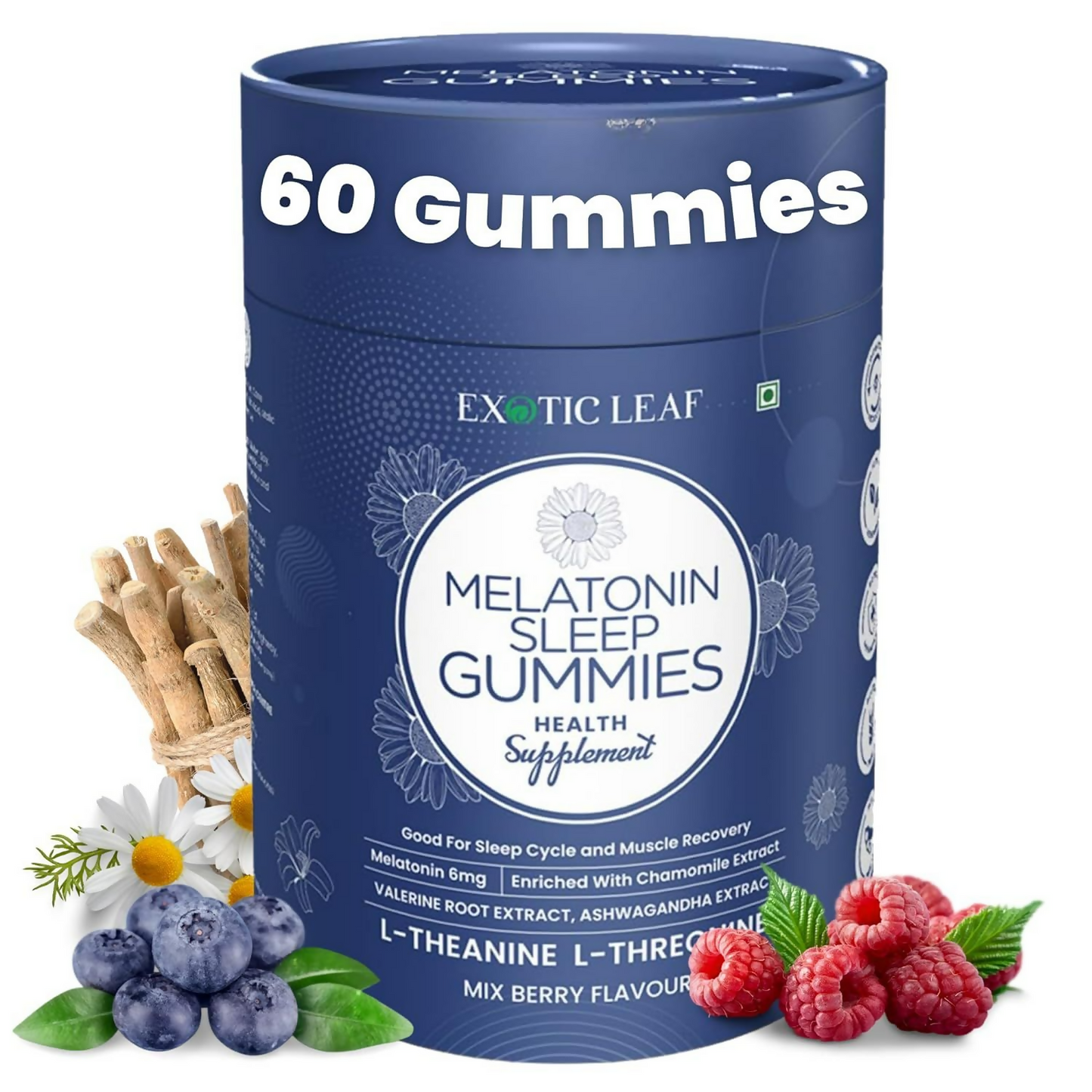 Exotic Leaf Melatonin Gummies