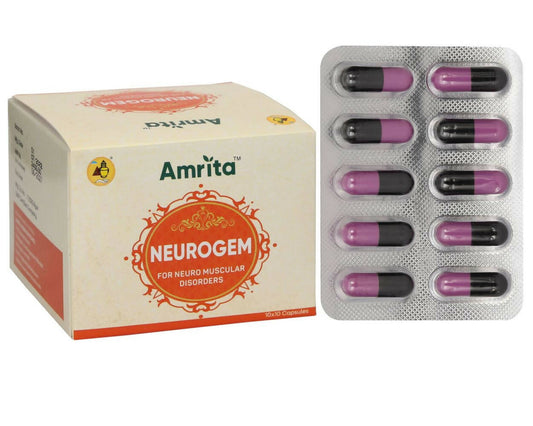 Buy Amrita Neurogem Capsules from DrMediCart, Ship from India to USA