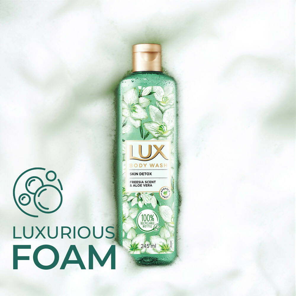 Lux Skin Detox Body Wash with Freesia Scent & Aloe Vera