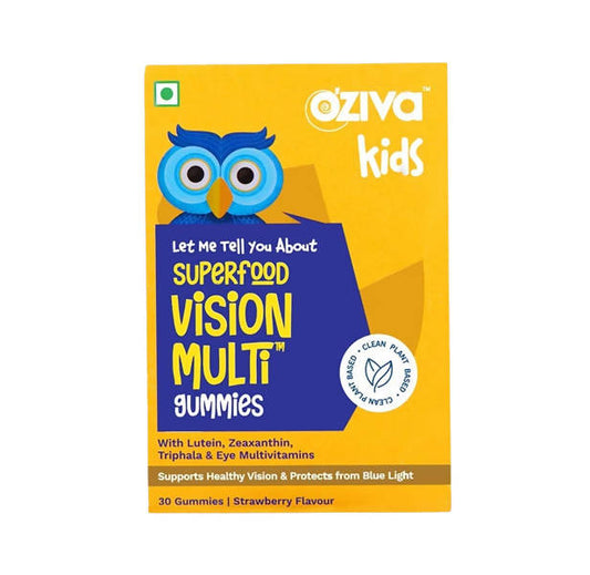 Buy OZiva Kids Superfood Vision Multi Gummies from DrMediCart, Ship from India to USA