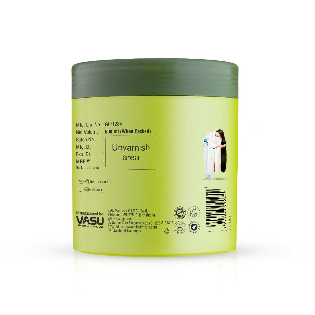 Vasu Healthcare Trichup Hair Fall Control Hot Oil Treatment Hair Mask - Drmedicart