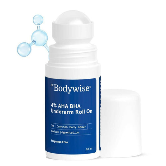Buy BeBodywise 4% AHA BHA Underarm Roll On - Fragrance Free from DrMediCart, Ship from India to USA