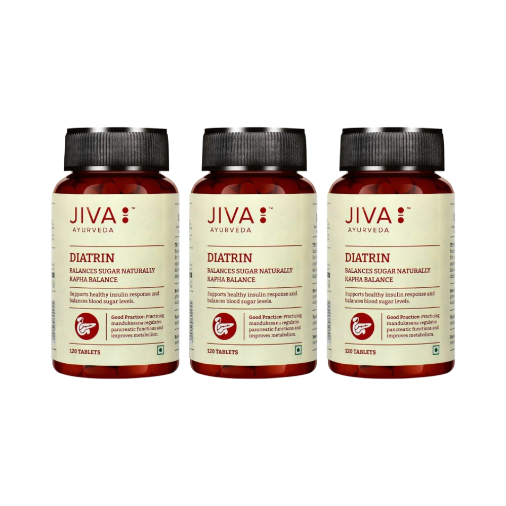 Jiva Ayurveda Diatrin Tablets