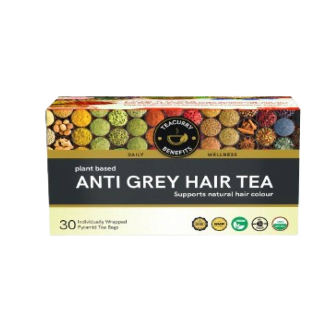 Teacurry Grey Hair Tea Bags - Drmedicart