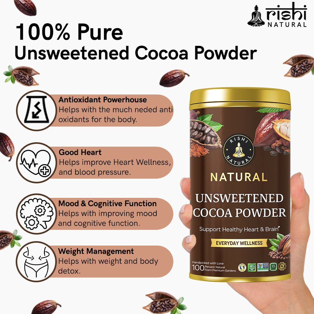 Rishi Natural Unsweetened Cocoa Powder