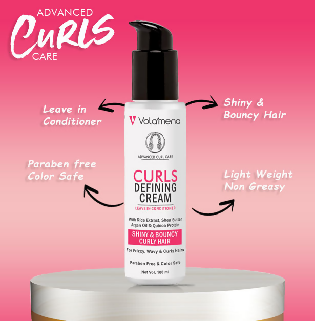 Volamena Curl Defining Hair Cream