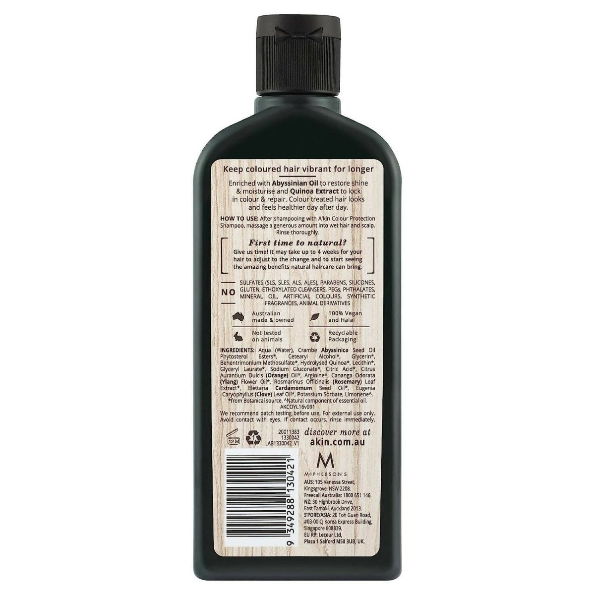Akin Ylang Ylang & Quinoa Colour Protection Conditioner - DrMediCart
