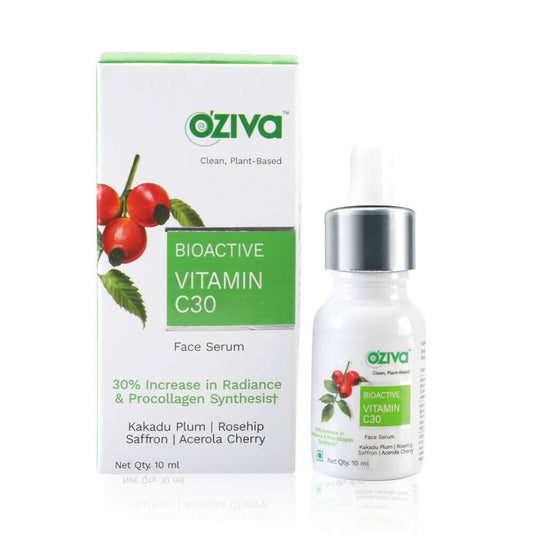 Buy OZiva Bioactive Vitamin C30 Face Serum from DrMediCart, Ship from India to USA