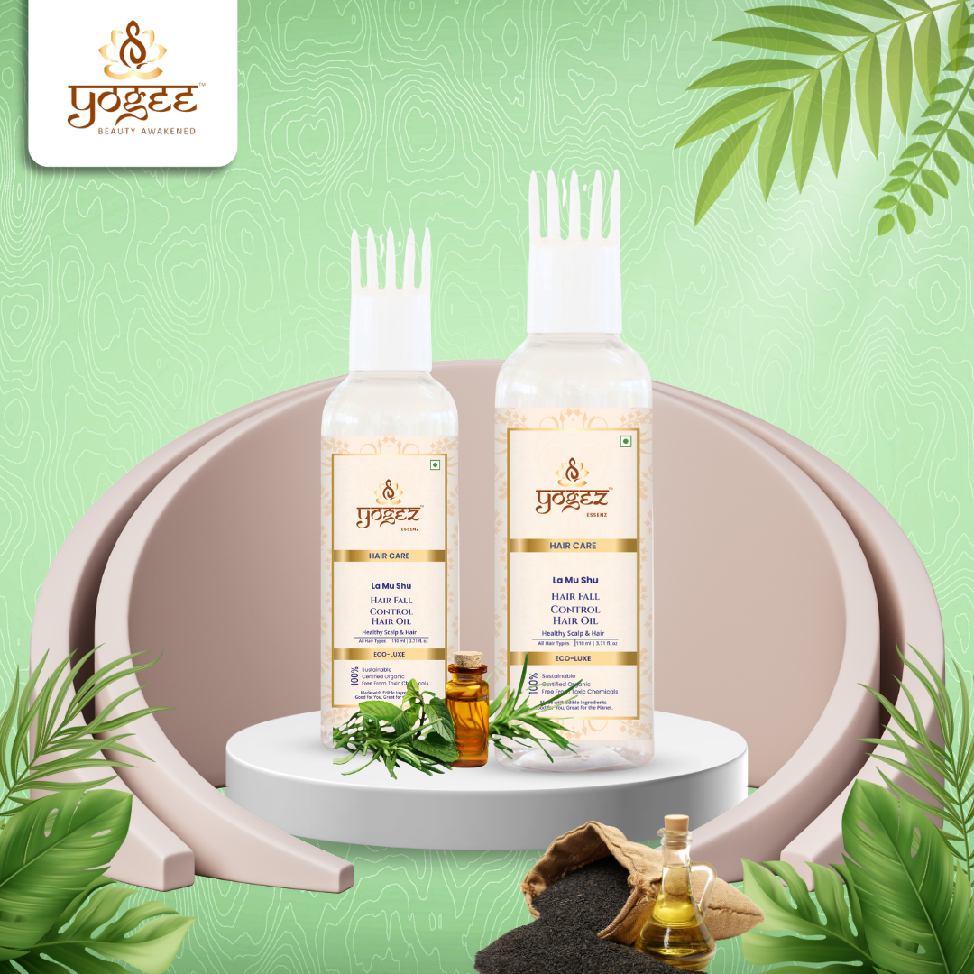 Yogez La Mu Shu Hair Fall Control Hair Oil