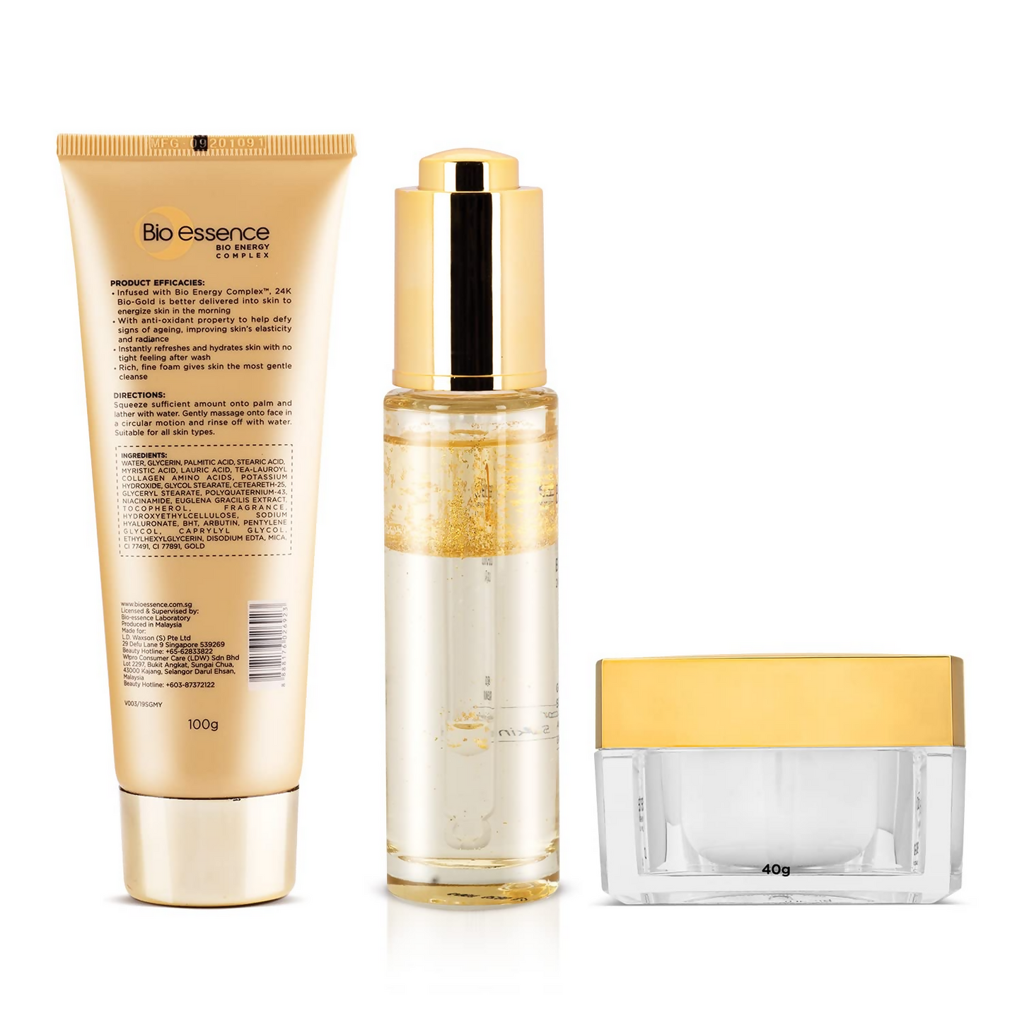 Bio Essence 24K Gold CSM Kit