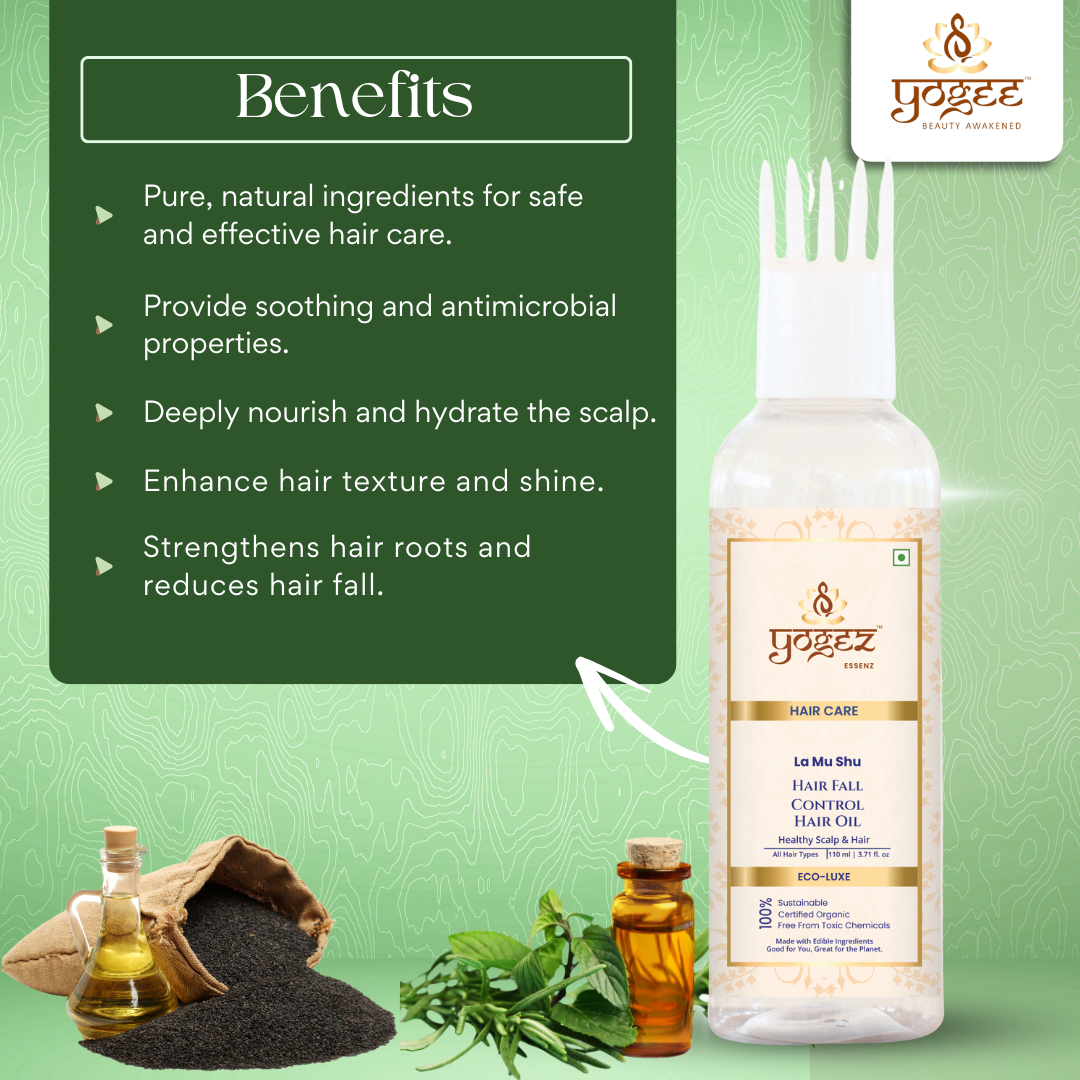 Yogez La Mu Shu Hair Fall Control Hair Oil