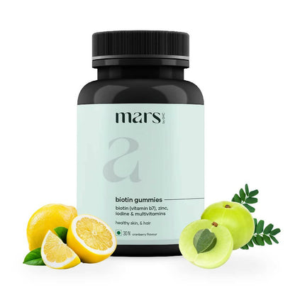 Mars By GHC Biotin Hair Gummies - Cranberry