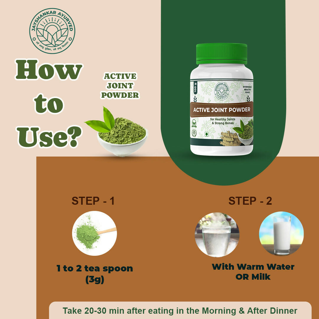 Jayshankar Ayurved Active Joint Powder