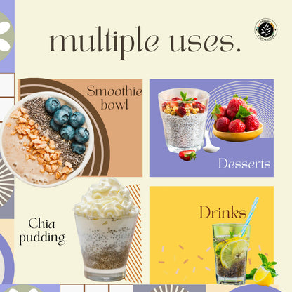 Organic Ayurvedistan Chia Seeds