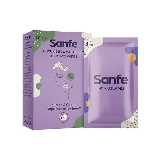Sanfe 3 In 1 Intimate Wipes