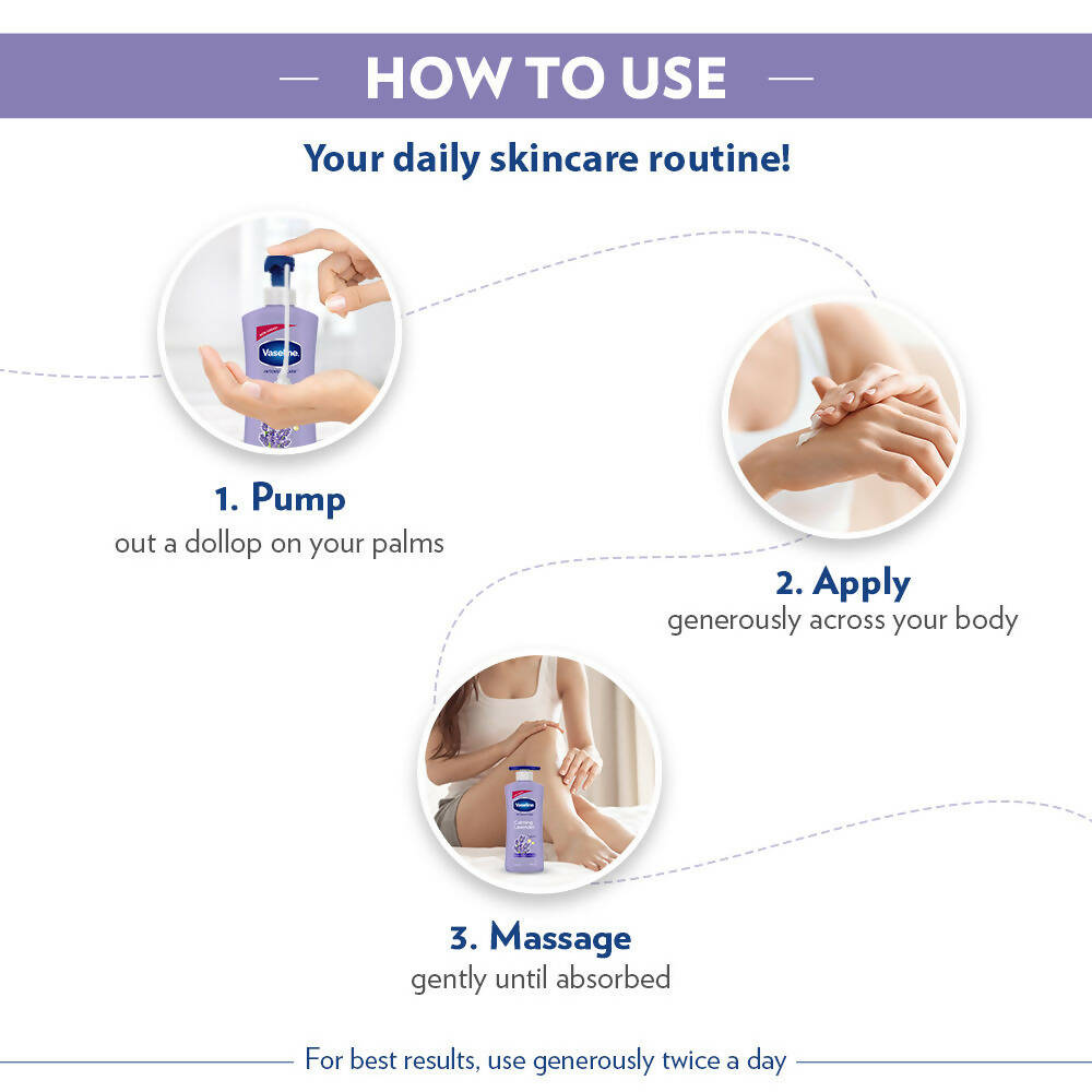 Vaseline Calming Lavender Body Lotion - Drmedicart