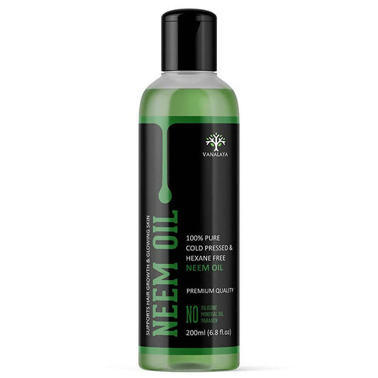 Vanalaya Cold Pressed Neem Oil - DrMediCart