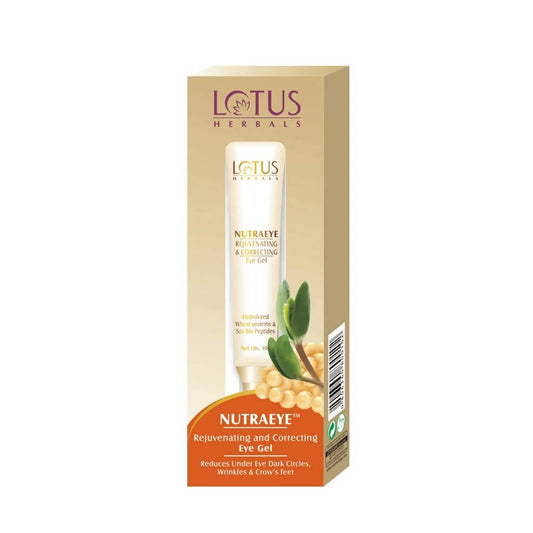 Buy Lotus Herbals Nutraeye Rejuvenating & Correcting Eye Gel from DrMediCart, Ship from India to USA