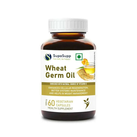 Buy Sri Sri Tattva Supasupp Wheat Germ Oil Capsules from DrMediCart, Ship from India to USA