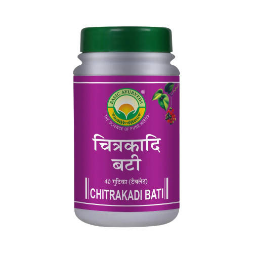 Buy Basic Ayurveda Chitrakadi Bati from DrMediCart, Ship from India to USA
