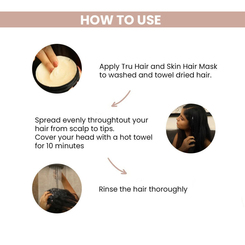 Tru Hair & Skin Fenugreek, Goji Berry & Onion Hair Mask - Drmedicart