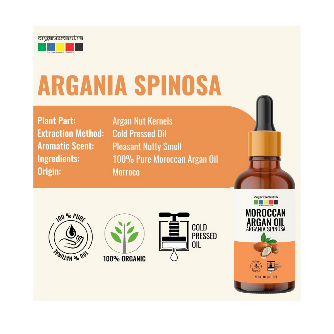 Organix Mantra Moroccan Argan Body Oil Boosts
